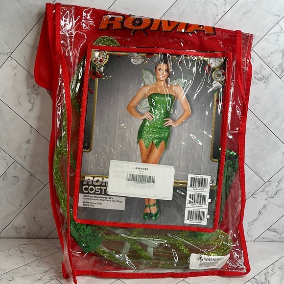 Roma Costumes Mischievous Fairy 2-piece Costume Size S - Picture 2 of 5